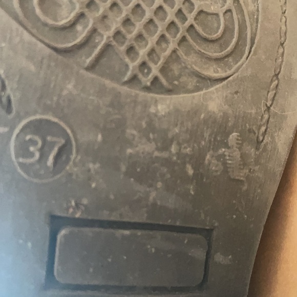 Tall Brown distressed leather felt lined boots - Picture 7 of 10